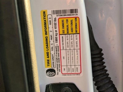 2022 Ford Super Duty F-350 SRW LARIAT 4WD Crew Cab 6.75' Box