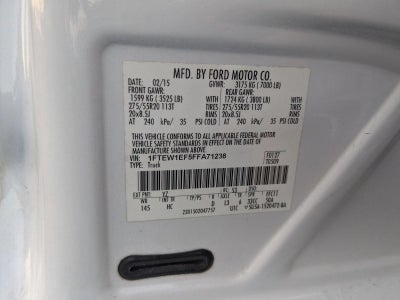 2015 Ford F-150 4WD SuperCrew 5-1/2 Ft Box Lariat