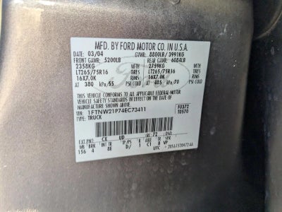 2004 Ford Super Duty F-250 XL