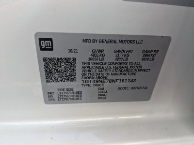 2022 GMC Sierra 2500 HD Crew Cab Standard Box 4-Wheel Drive SLT