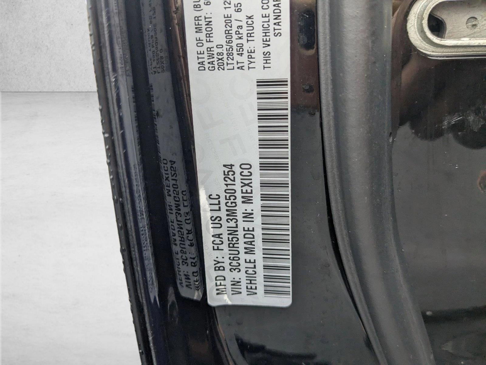 2021 RAM 2500 Laramie 4x4 Mega Cab 6'4" Box