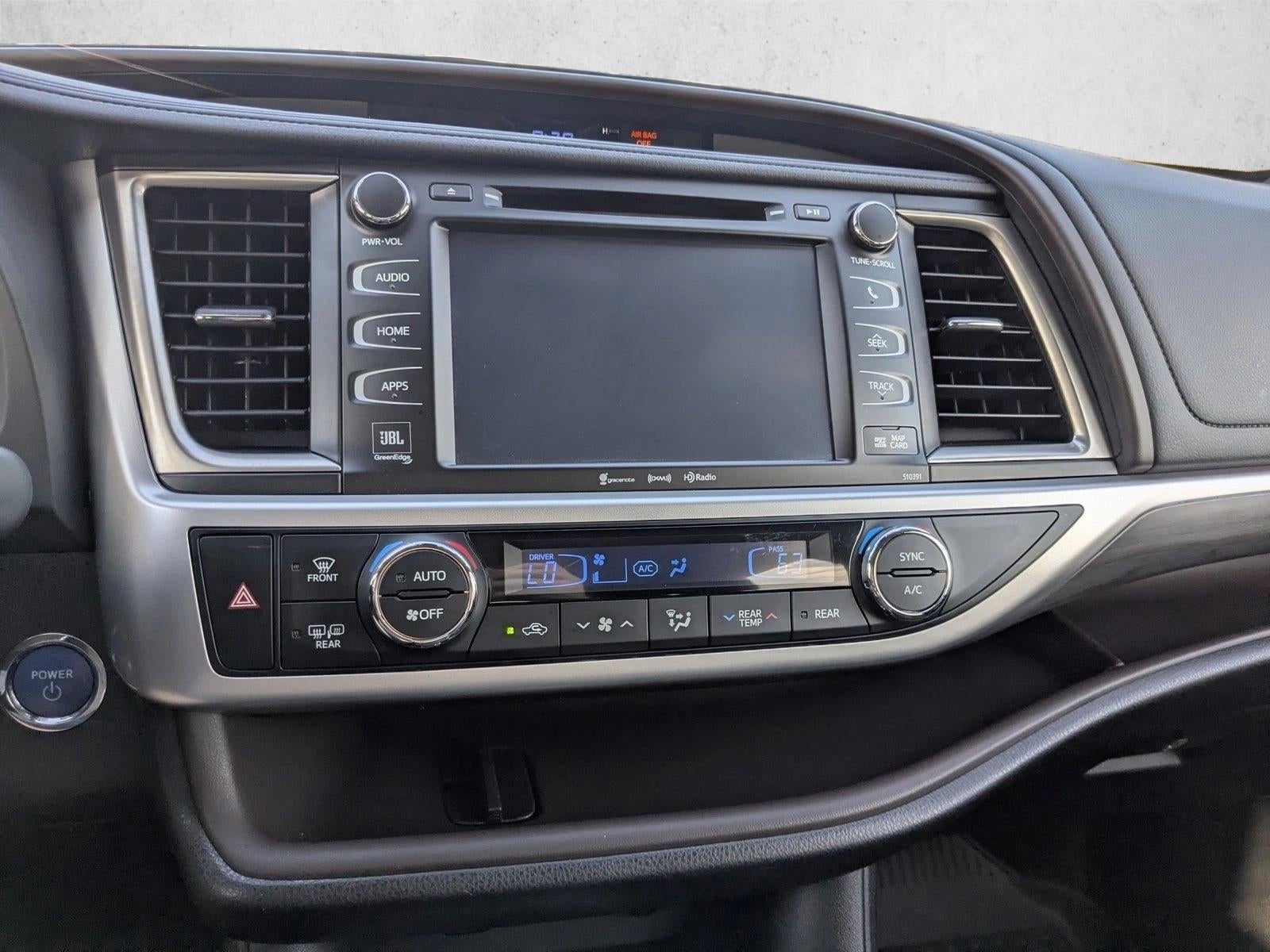 2019 Toyota Highlander Hybrid Limited Platinum V6 AWD (Natl)