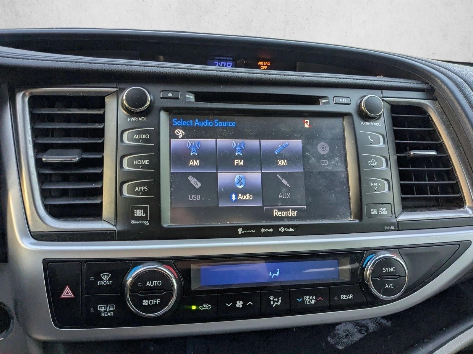 2018 Toyota Highlander Limited Platinum V6 AWD (Natl)