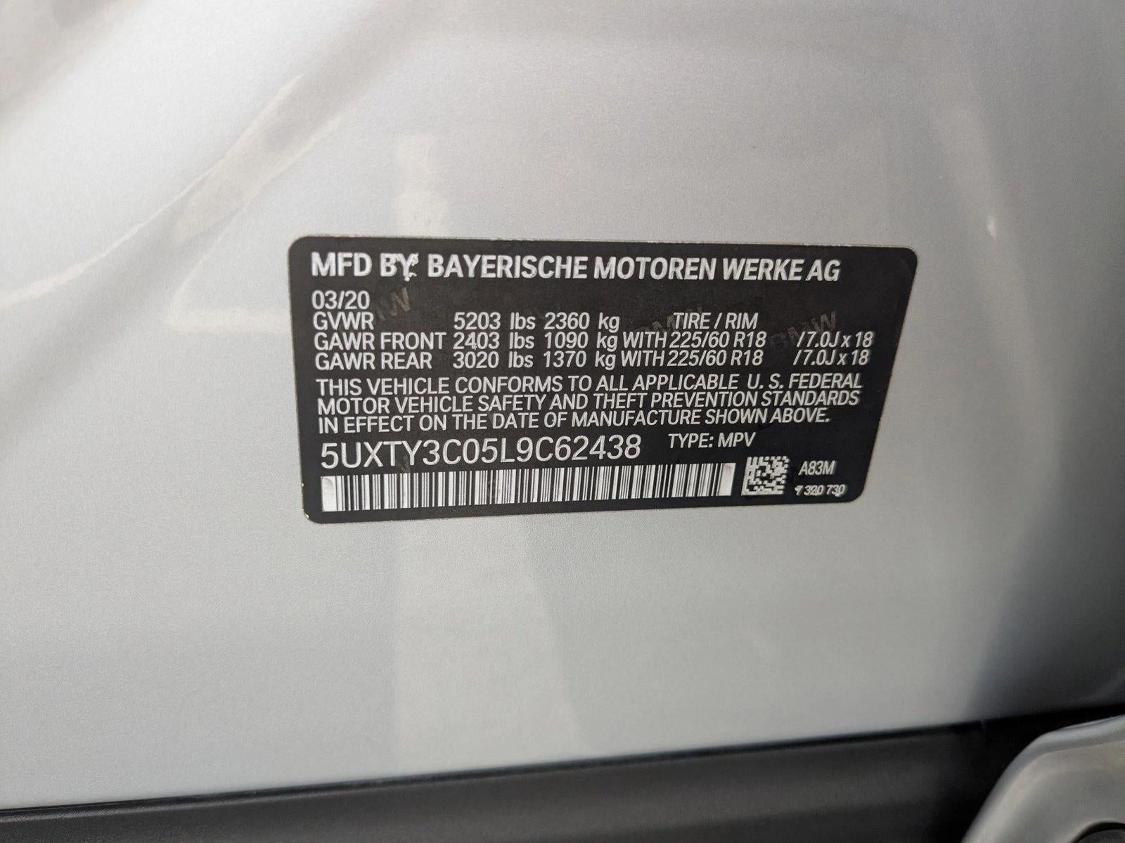 2020 BMW X3 sDrive30i Sports Activity Vehicle