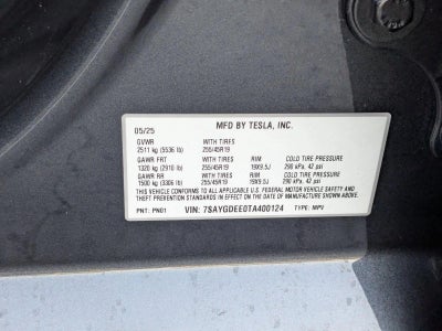 2026 Tesla Model Y Long Range Launch Series AWD *Ltd Avail*