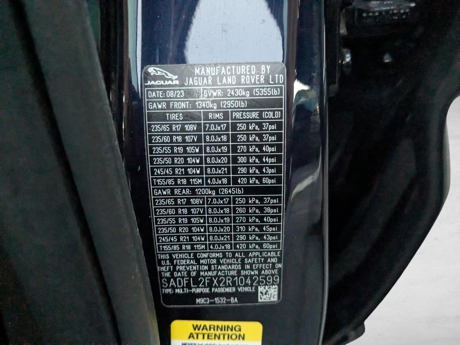 2024 Jaguar E-PACE R-Dynamic SE P250 AWD