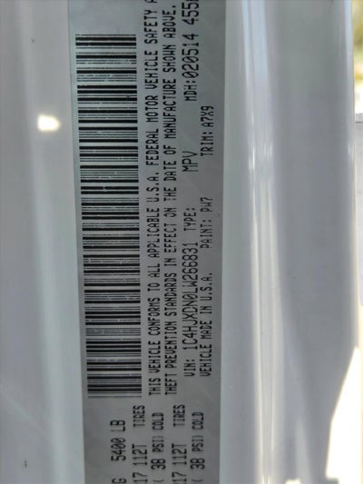 2020 Jeep Wrangler Unlimited Sport S 4x4