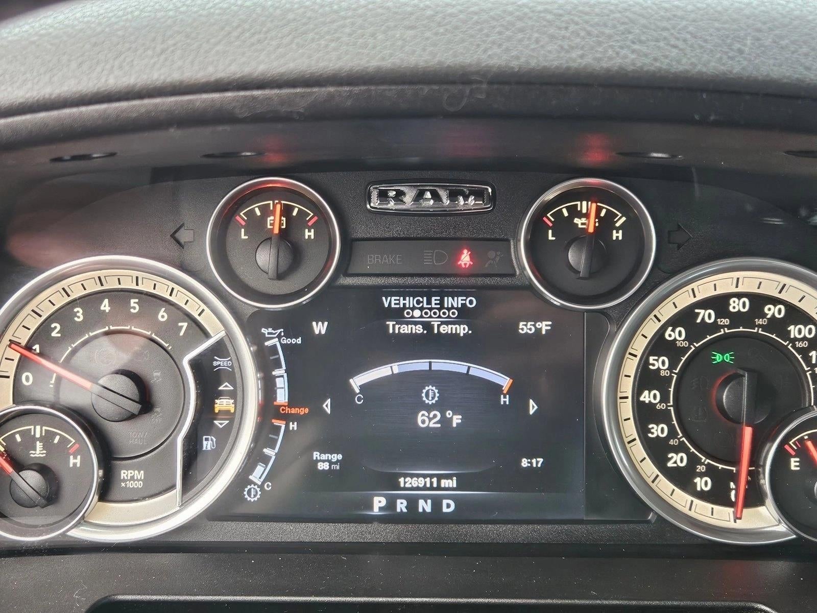 2014 RAM 1500 2WD Quad Cab 6.4 Ft Box Big Horn