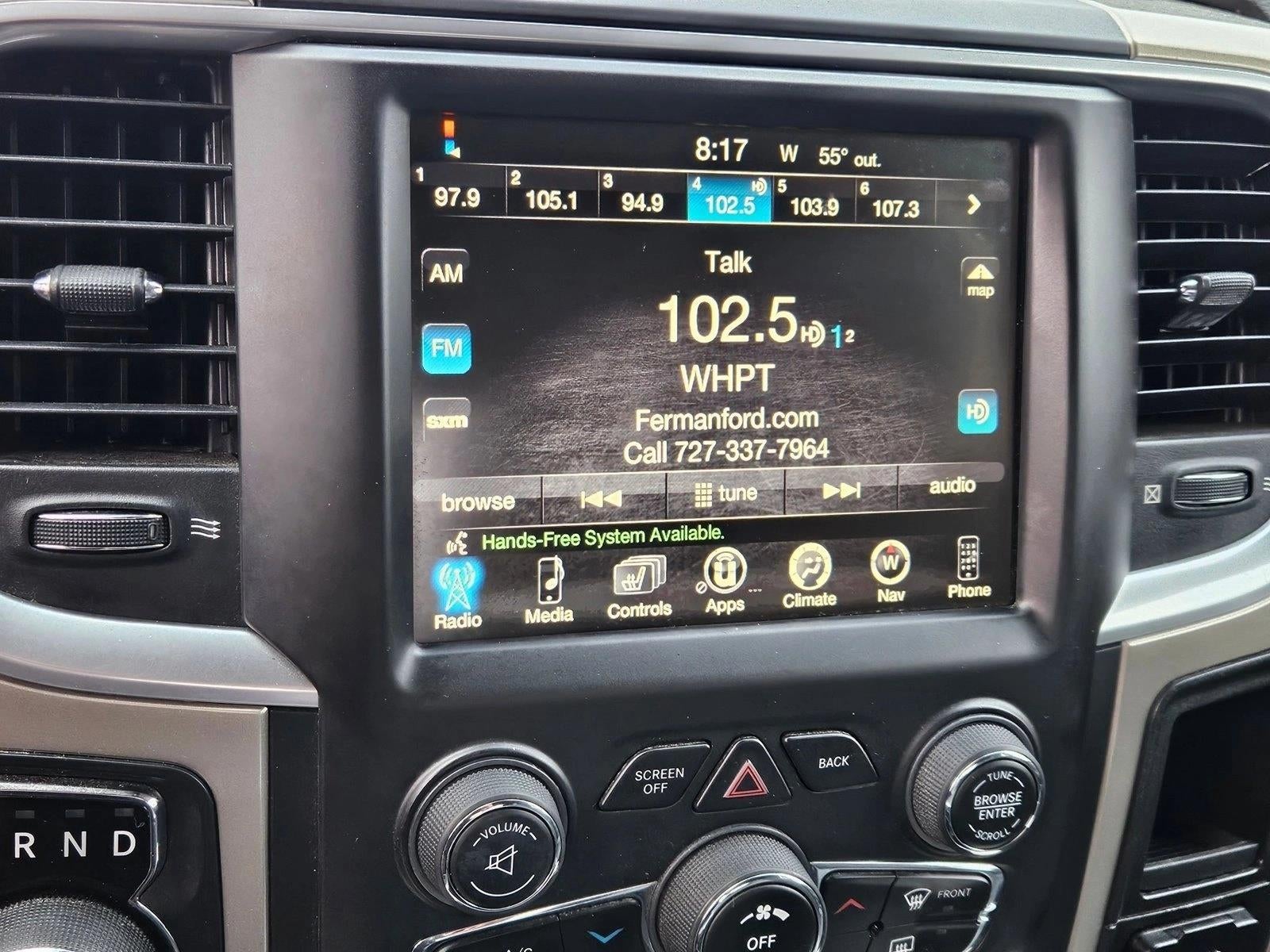 2014 RAM 1500 2WD Quad Cab 6.4 Ft Box Big Horn