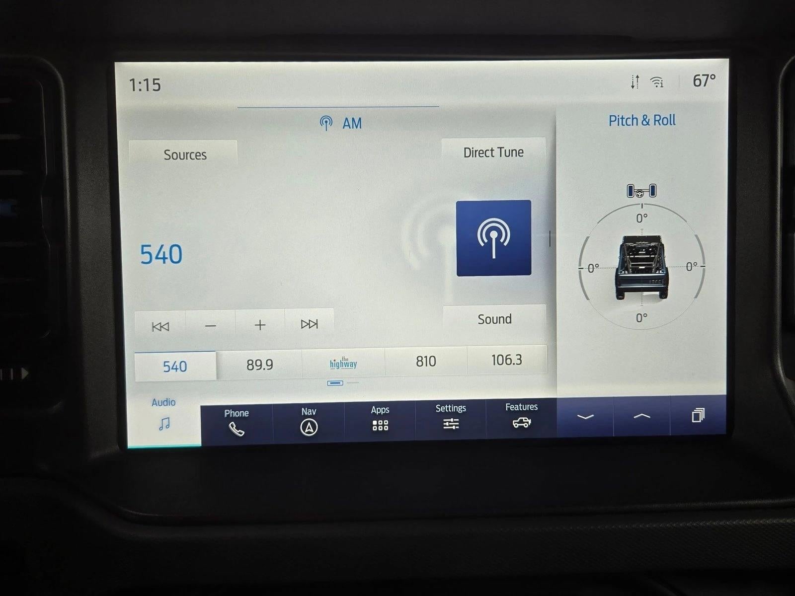 2024 Ford Bronco Black Diamond 4 Door 4x4