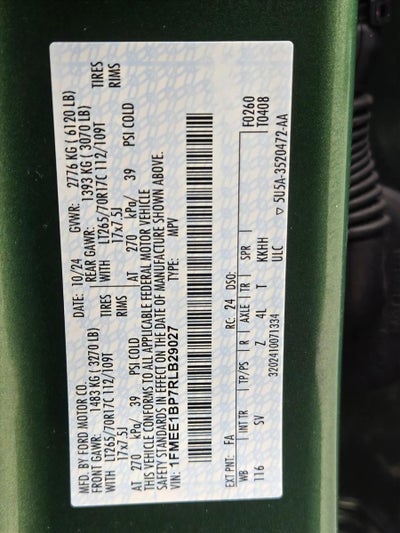 2024 Ford Bronco Black Diamond 4 Door 4x4