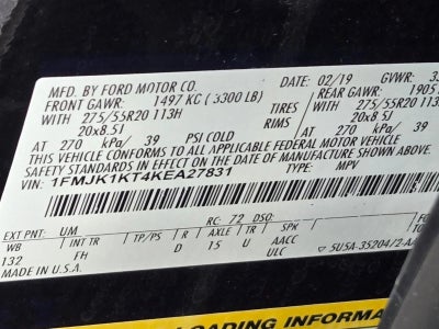 2019 Ford Expedition Max Limited 4x2