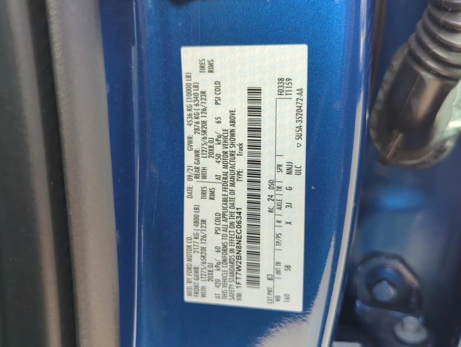 2022 Ford Super Duty F-250 SRW LARIAT 4WD Crew Cab 6.75' Box