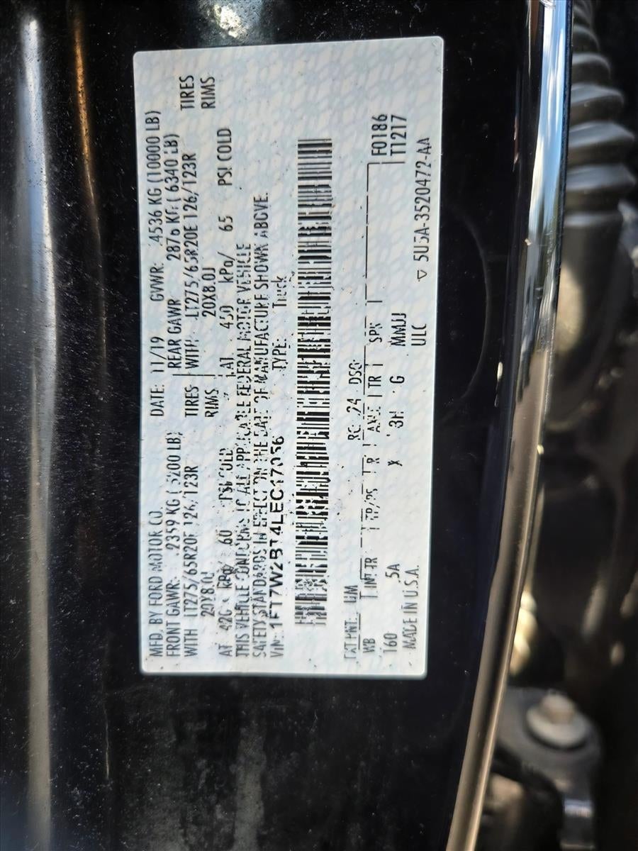 2020 Ford Super Duty F-250 SRW LARIAT 4WD Crew Cab 6.75' Box