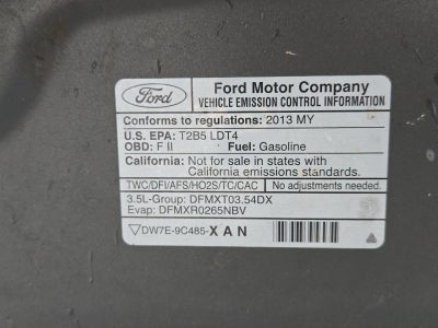 2013 Ford F-150 4WD SuperCrew 5-1/2 Ft Box Platinum