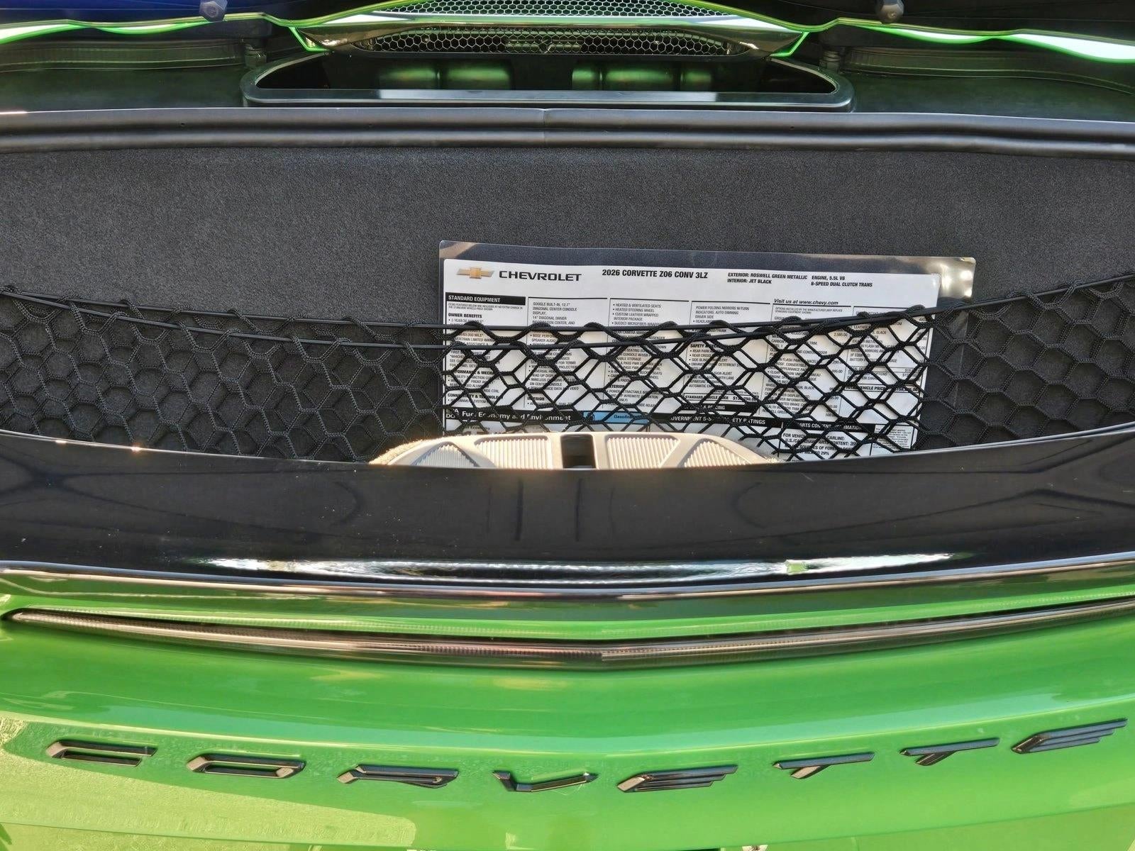 2026 Chevrolet Corvette Z06 Convertible 3LZ