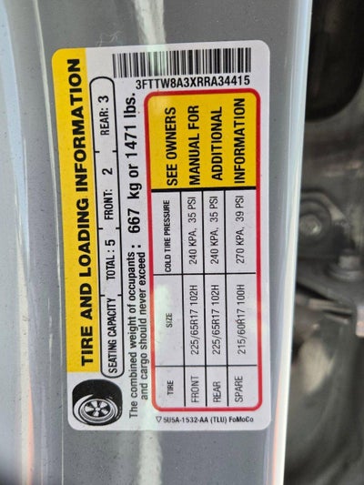 2024 Ford Maverick XL FWD SuperCrew