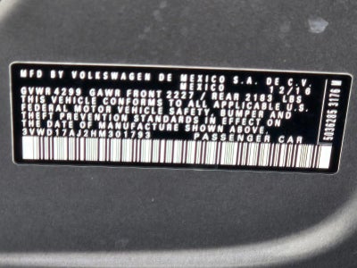 2017 Volkswagen Jetta 1.8T Sport Auto