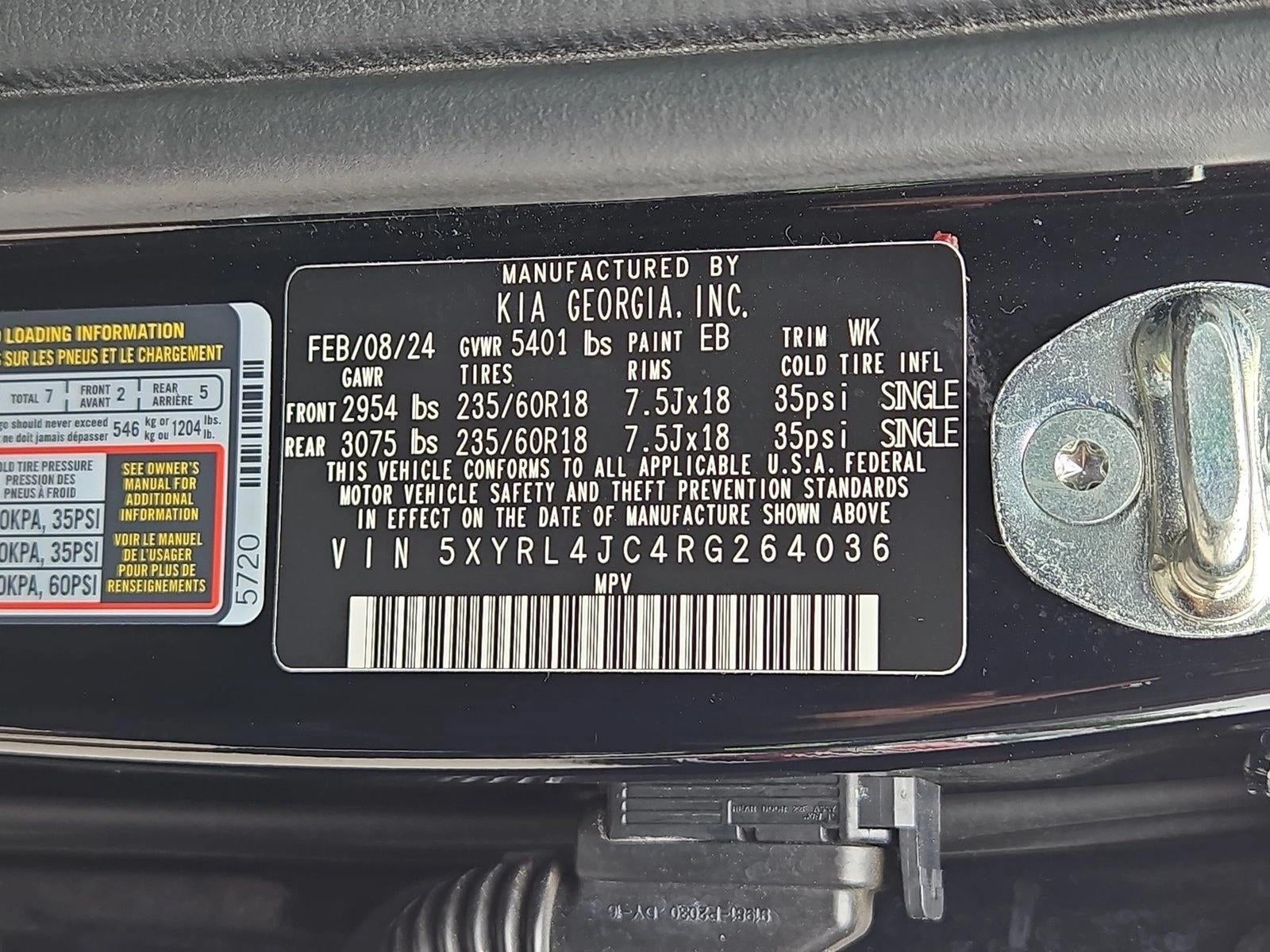 2024 Kia Sorento S FWD