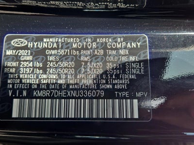 2022 Hyundai PALISADE Calligraphy AWD