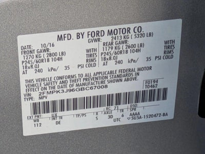 2016 Ford Edge 4dr SEL FWD