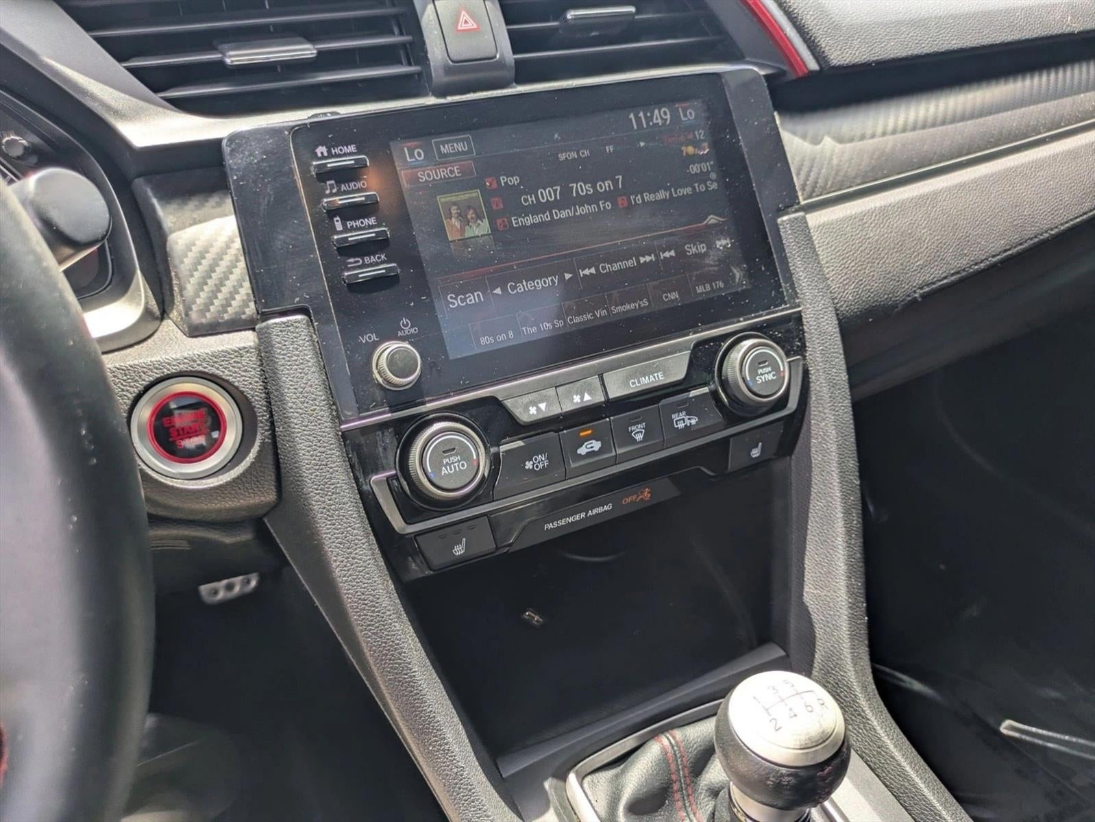 2020 Honda Civic Si Sedan Manual