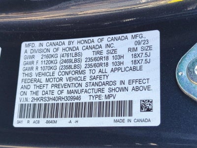 2024 Honda CR-V EX 2WD