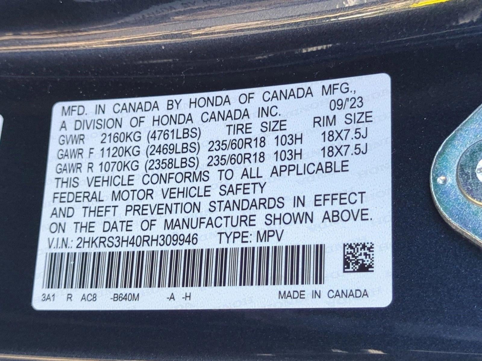 2024 Honda CR-V EX 2WD