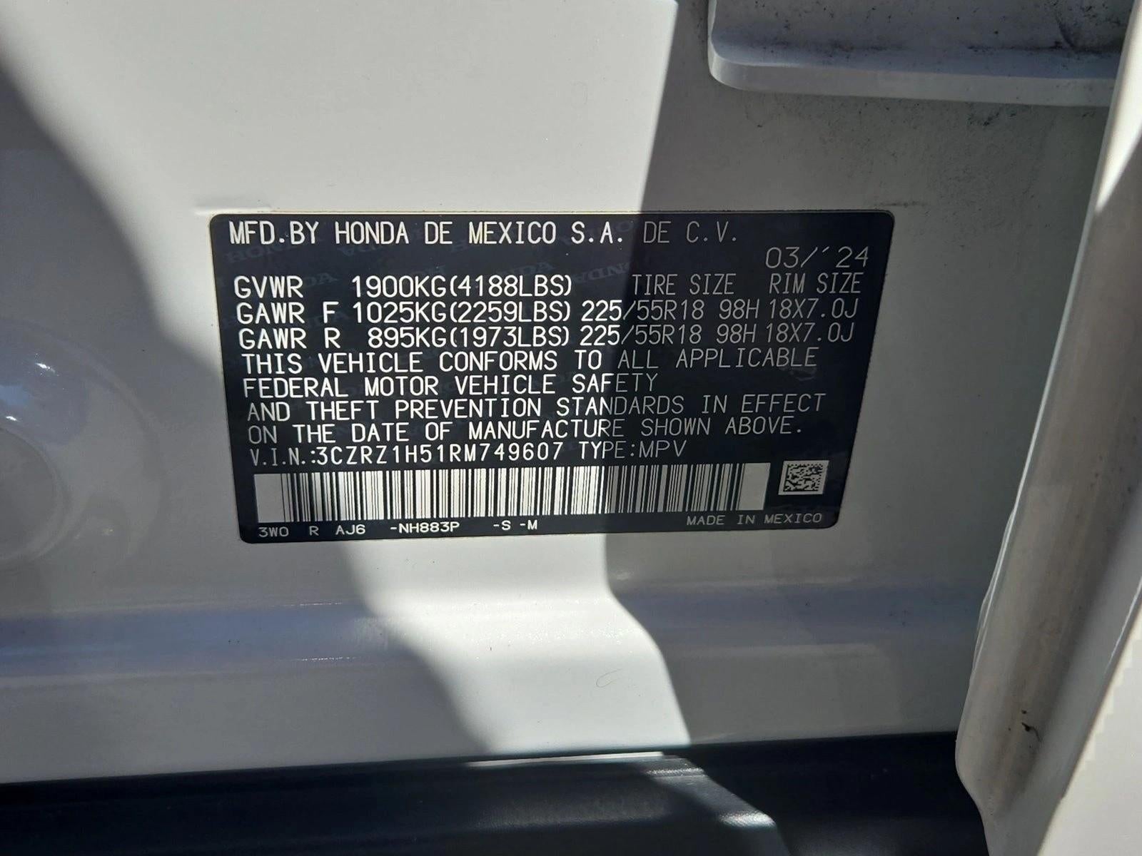 2024 Honda HR-V Sport 2WD CVT