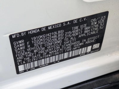 2024 Honda HR-V EX-L 2WD CVT