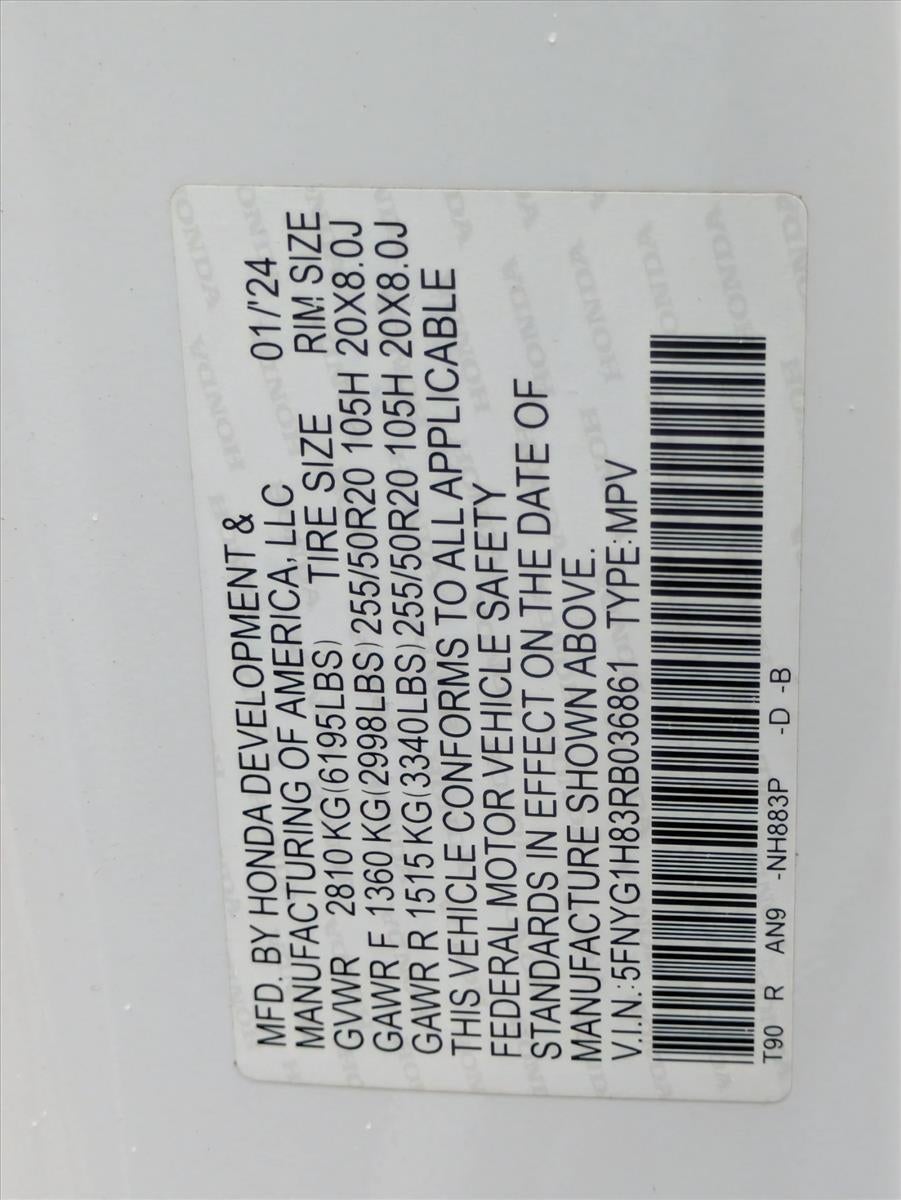 2024 Honda Pilot Elite AWD