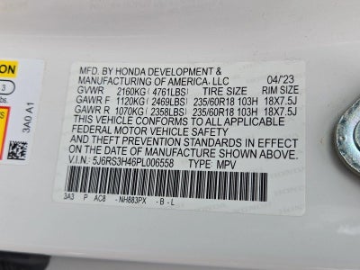 2023 Honda CR-V EX 2WD