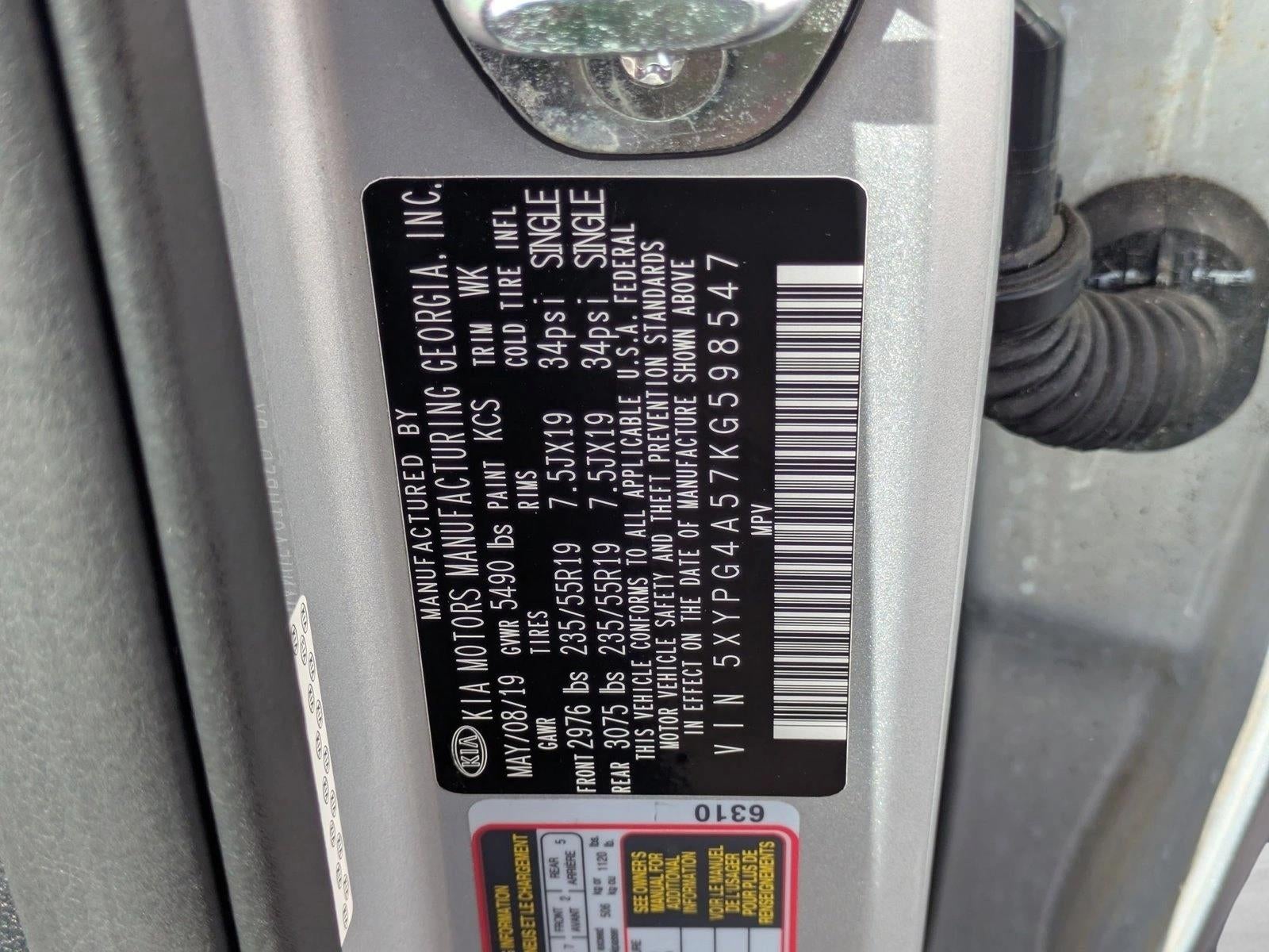 2019 Kia Sorento S V6 FWD