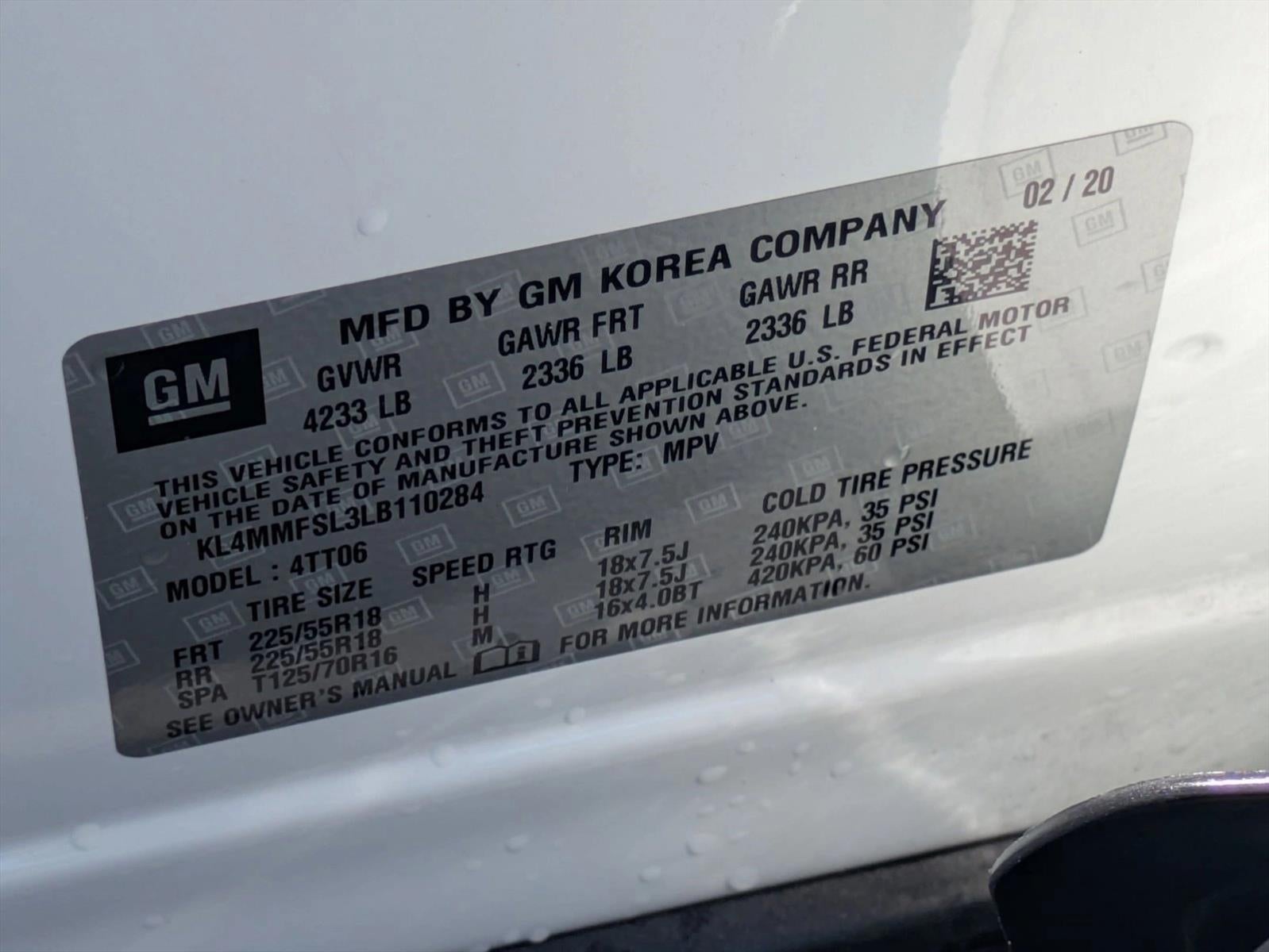 2020 Buick Encore GX Essence FWD