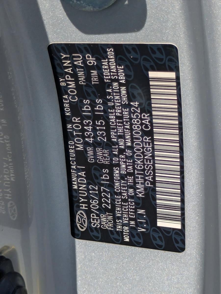 2013 Hyundai GENESIS Coupe 2dr I4 2.0T Auto