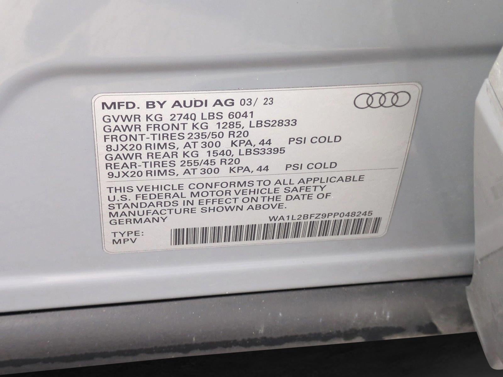 2023 Audi Q4 e-tron Premium Plus 50 quattro