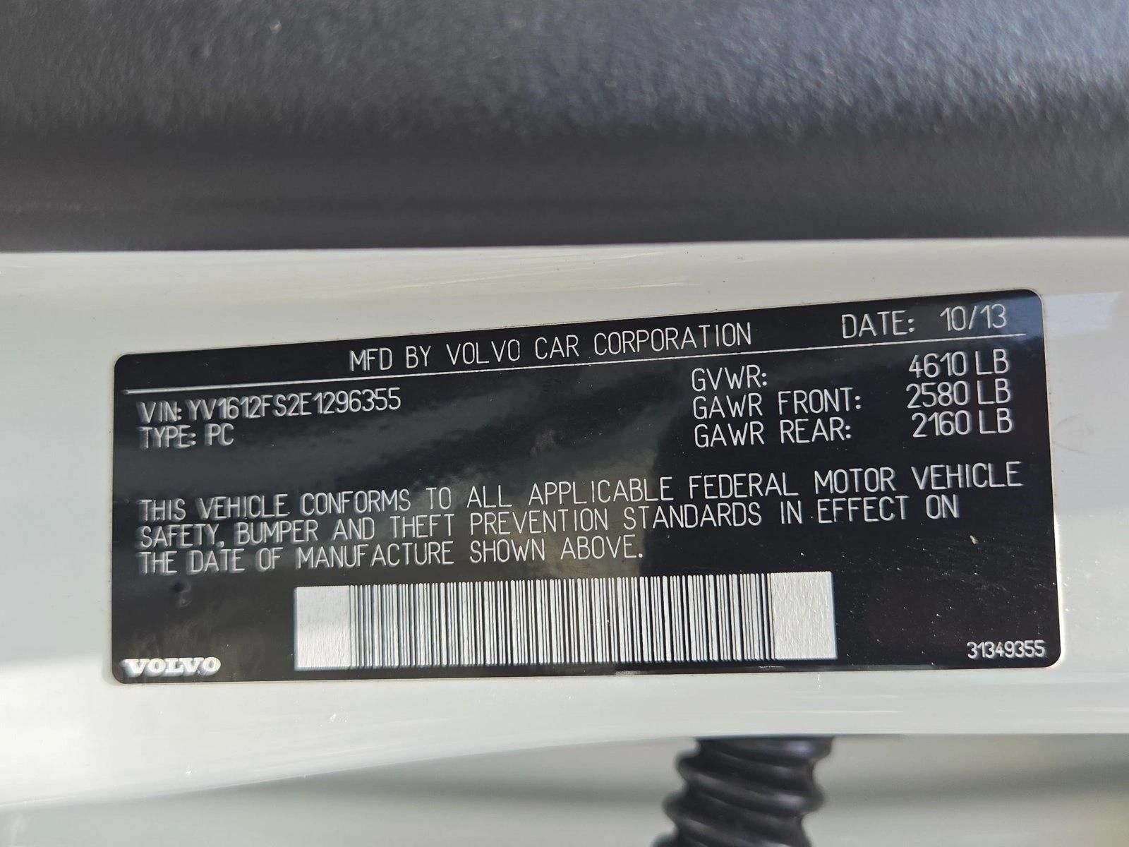2014 Volvo S60 4dr Sdn T5 Premier FWD