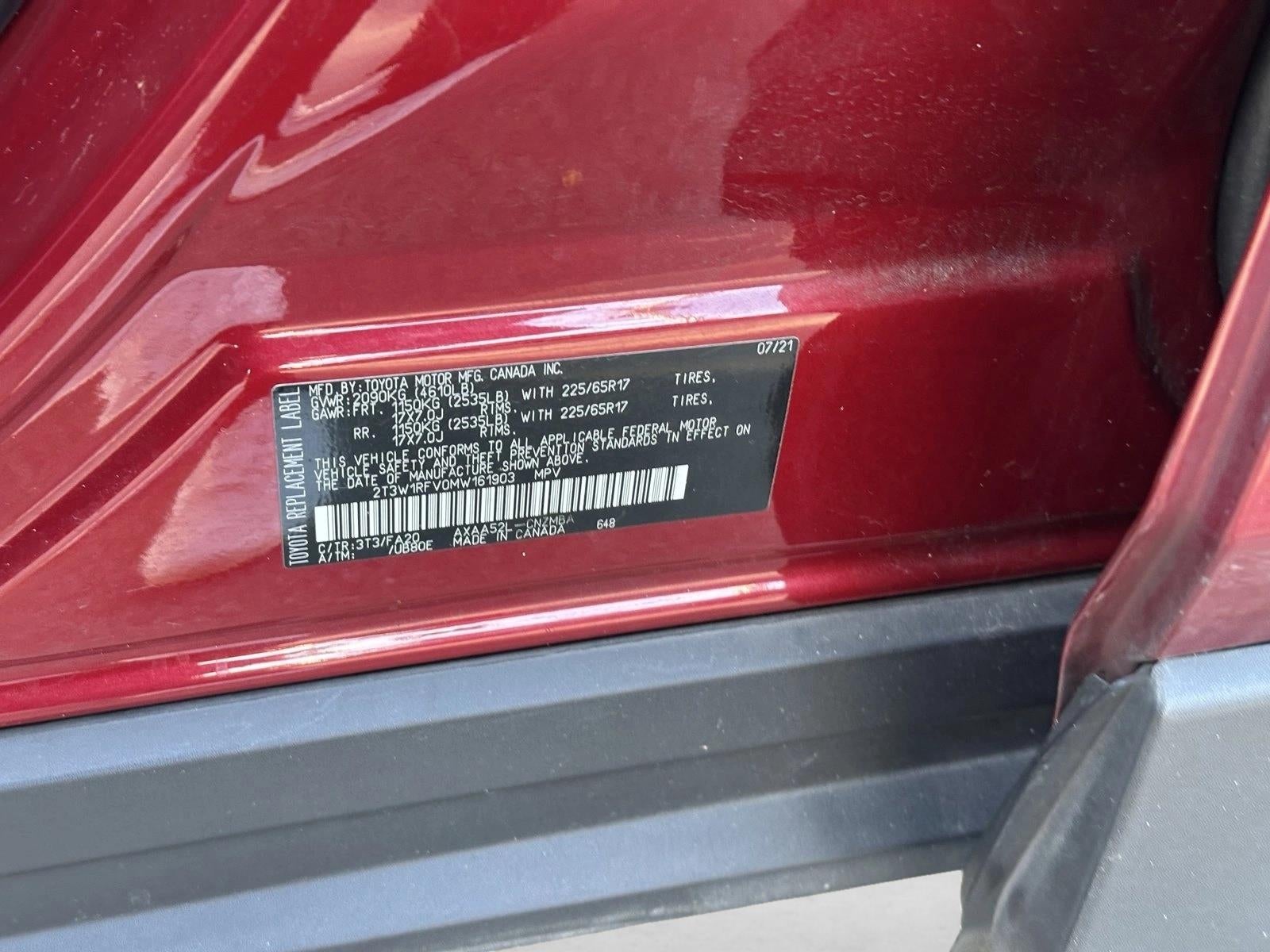 2021 Toyota RAV4 XLE FWD (GS)