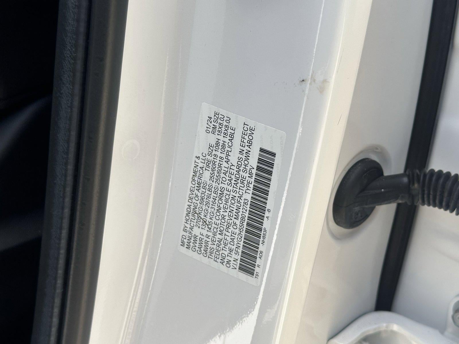 2024 Honda Pilot EX-L 7 Passenger 2WD