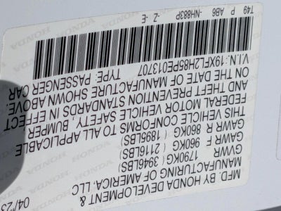 2023 Honda Civic Hatchback Sport CVT