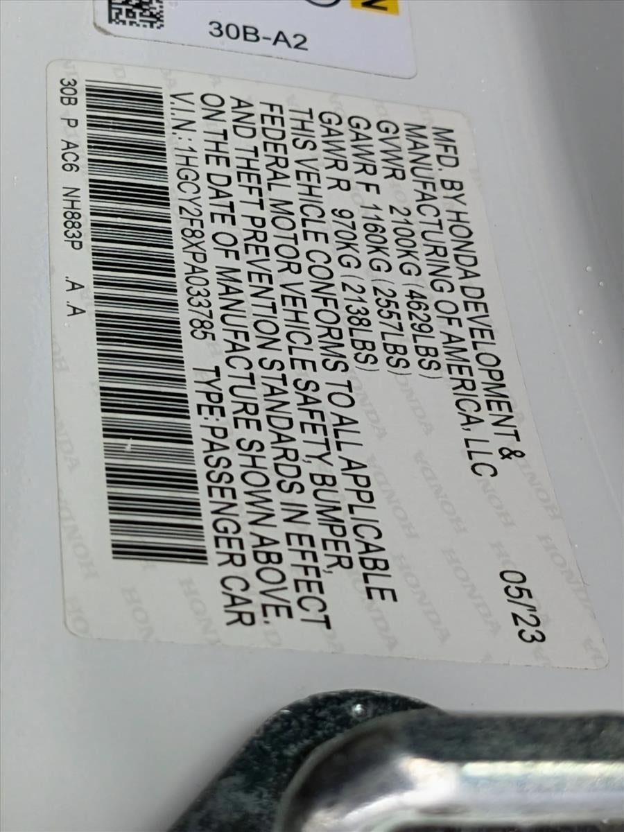 2023 Honda Accord Hybrid Touring Sedan