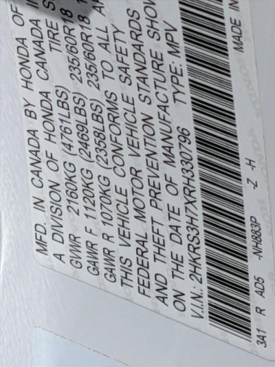 2024 Honda CR-V EX-L 2WD