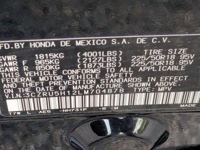 2020 Honda HR-V Sport 2WD CVT