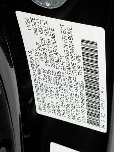 2025 Honda CR-V EX AWD