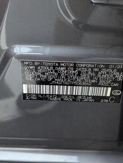 2023 Lexus IS 350 F SPORT RWD