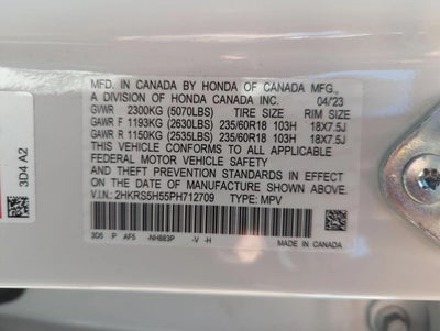 2023 Honda CR-V Hybrid Sport FWD