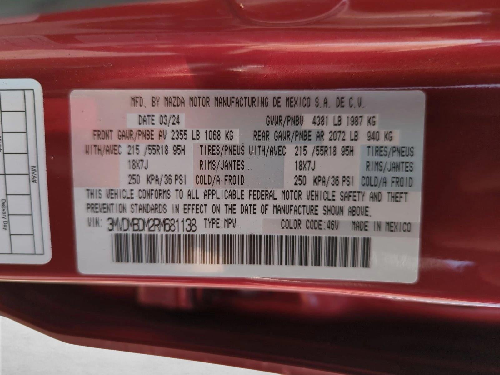 2024 Mazda Mazda CX-30 2.5 S Premium Package AWD