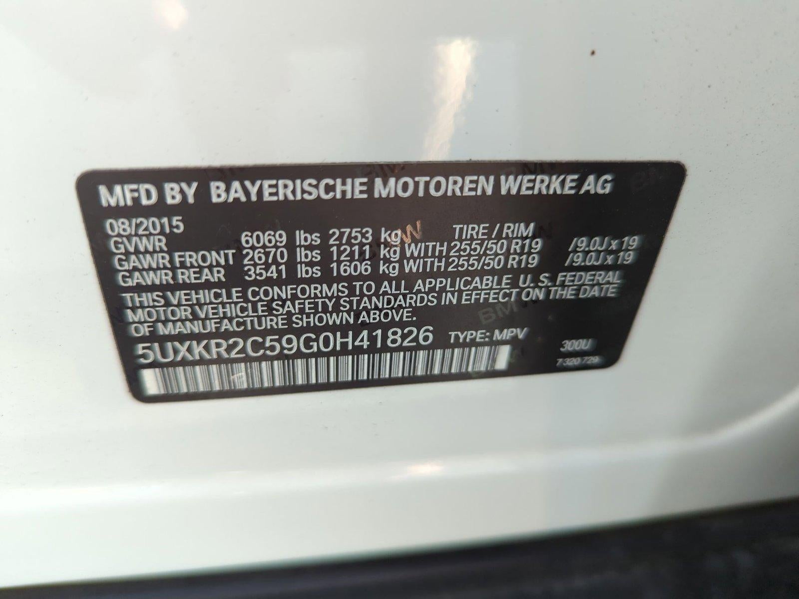 2016 BMW X5 sDrive35i RWD 4dr SAV