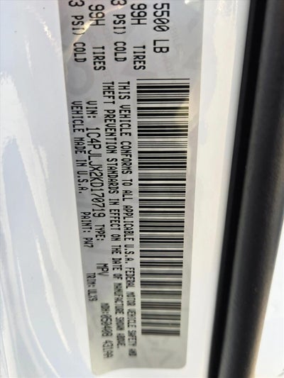 2019 Jeep Cherokee Overland FWD