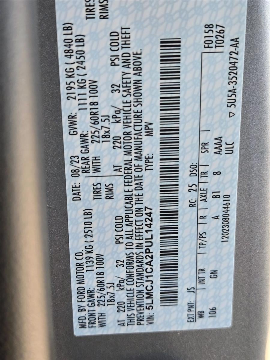 2023 Lincoln Corsair Standard FWD